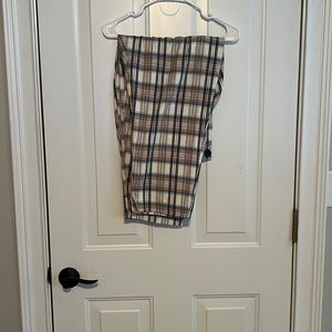 Plaid trousers